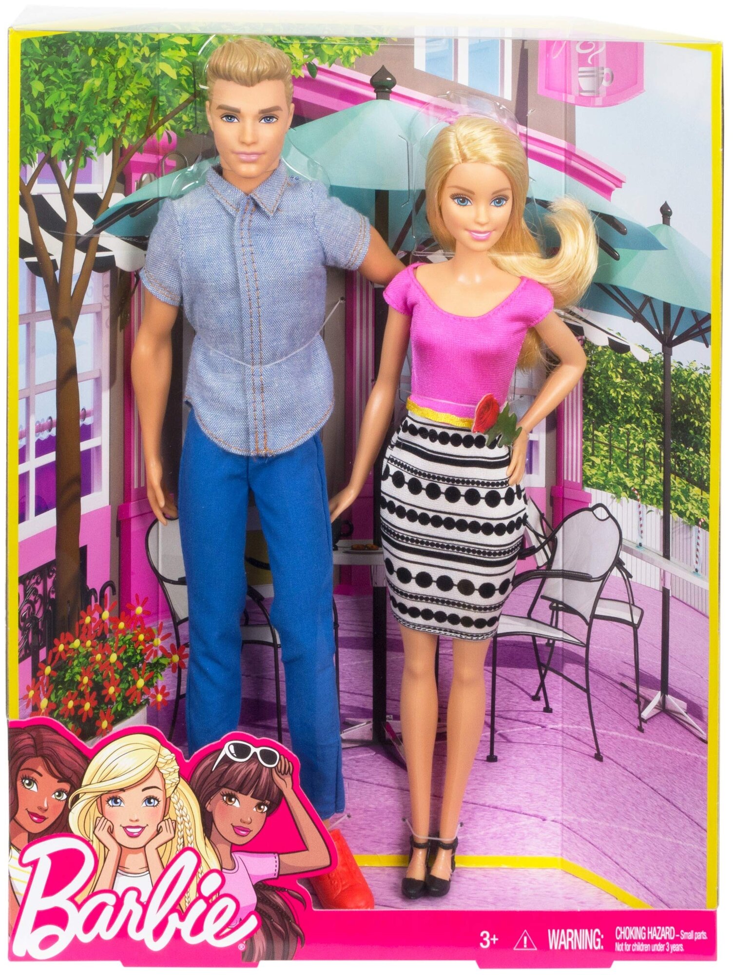 Barbie Игровой набор Барби и Кен - фото №3