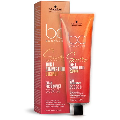 Флюид BONACURE SUN PROTECT защита от солнца SCHWARZKOPF PROFESSIONAL 10 в 1 100 мл