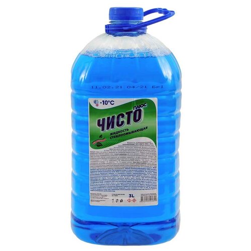 Жидкость незамерзающая чисто плюс -10°С 3 л 806360