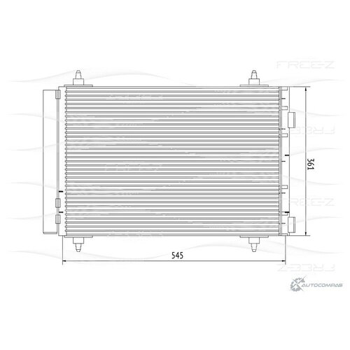 Радиатор кондиционера FREE-Z KC0254