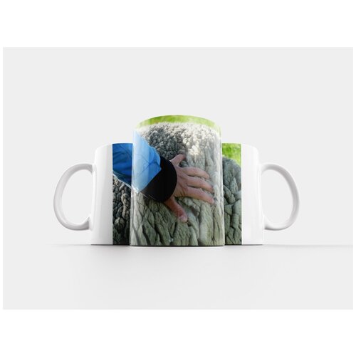 фото Кружка "овчина, шерсть, овечья шерсть" 320 мл lotsprints