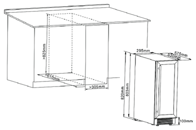 Винный шкаф Cellar Private CP017-2TW - фотография № 3