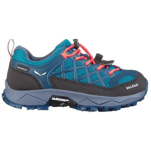 фото Кроссовки salewa wildfire waterproof kids' caneel bay/fluo coral (eur:29)