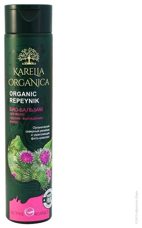 KARELIA ORGANICA, Био-бальзам против выпадения волос, Organic Repeynik, 310 мл