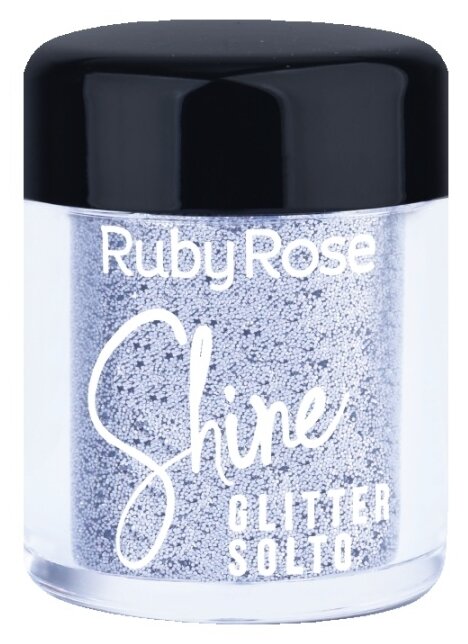 Рассыпчатый сияющий глиттер Shine Glitter HВ-8405 оттенок SILVER