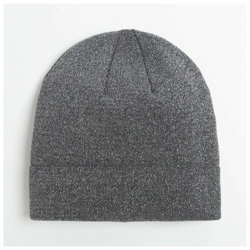 фото Шапка женская rwh11026, цвет т.серый, р-р 56-58 нет бренда