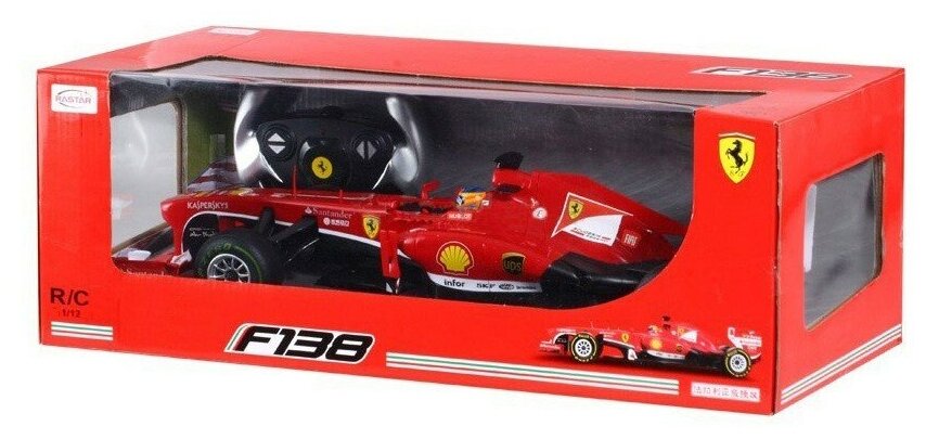 Гоночная машина Rastar Ferrari F1 57400 1:12 42