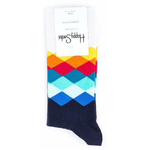 Носки Happy Socks, размер 41-46, мультиколор носки happy socks размер 41 46 мультиколор