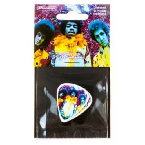 виниловая пластинка the jimi hendrix experience are you experienced reedycja JHR01M Jimi Hendrix Are You Experienced? Медиаторы 24шт, Dunlop