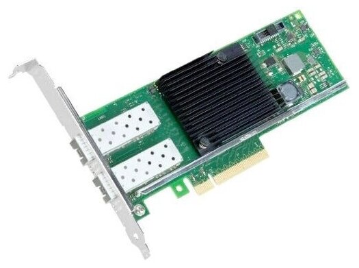 DELL NIC 2x10GbE SFP+ Intel X710, PCI-E, w/o Tranceivers, Full Height