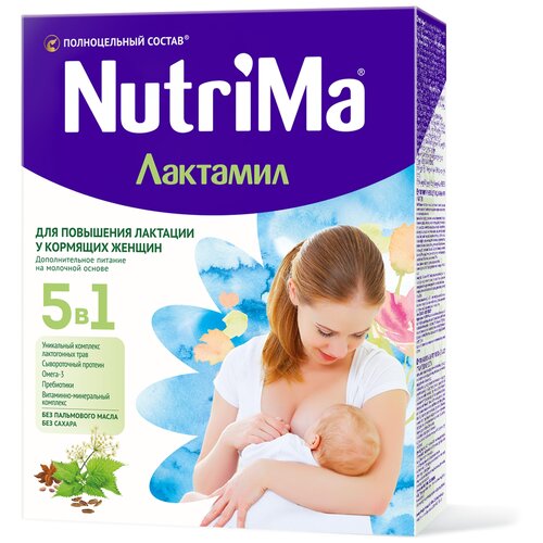 Напиток молочный Nutrima Лактамил для кормящих мам 350 г