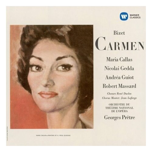 компакт диски warner classics gheorghiu angela homage to maria callas cd Компакт-Диски, Warner Classics, MARIA CALLAS / NICOLAI GEDDA - Carmen (1964) (2CD)