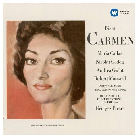 Компакт-Диски, Warner Classics, MARIA CALLAS / NICOLAI GEDDA - Carmen (1964) (2CD)