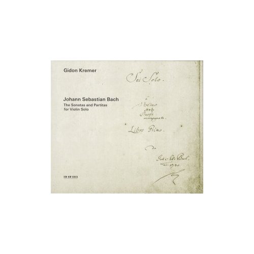 Компакт-Диски, ECM Records, GIDON KREMER - The Sonatas And Partitas For Violin Solo (2CD) компакт диски ecm records andras schiff franz schubert sonatas