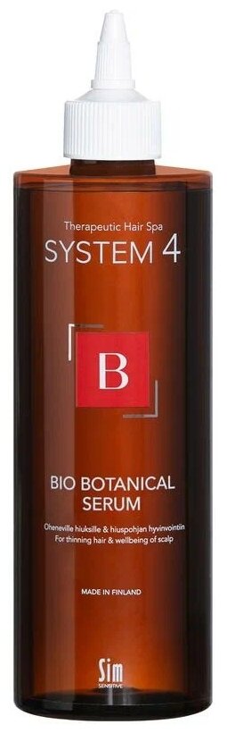 Sim Sensitive, Био Ботаническая Сыворотка SYSTEM 4 Bio Botanical Serum, 500 мл