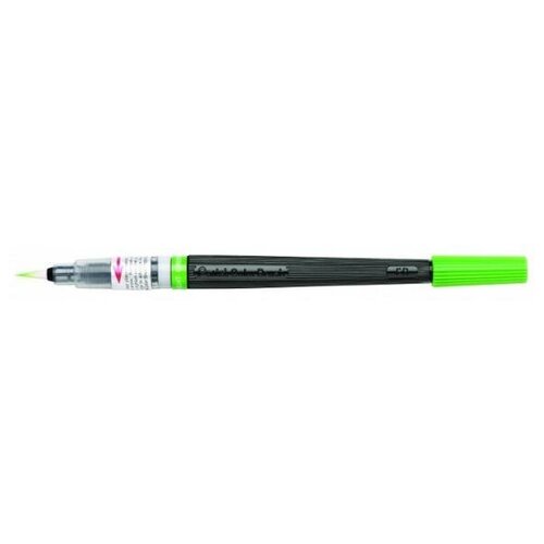 Pentel Кисть Colour Brush светло зеленый для графики sela