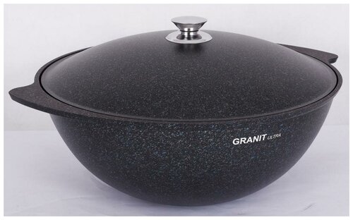 Казан для плова Kukmara Granit Ultra Blue 33 см / 7.0 л кгг75а