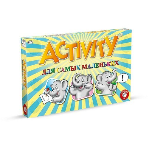 Настольная игра Activity для самых маленьких настольная игра игра для самых маленьких звероцепы с мягкой пирамидкой