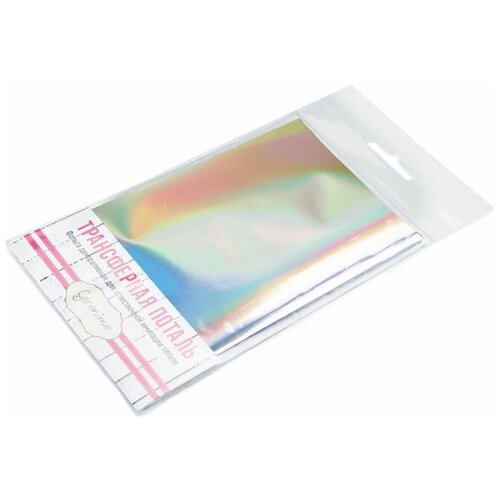 Поталь таир 15*100см, голографическое серебро TTP-10000 - 1 шт.