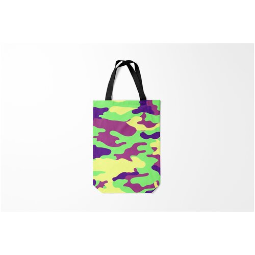 фото Сумка-шоппер / 31х42 см / тренды / милитари камуфляж burnettie