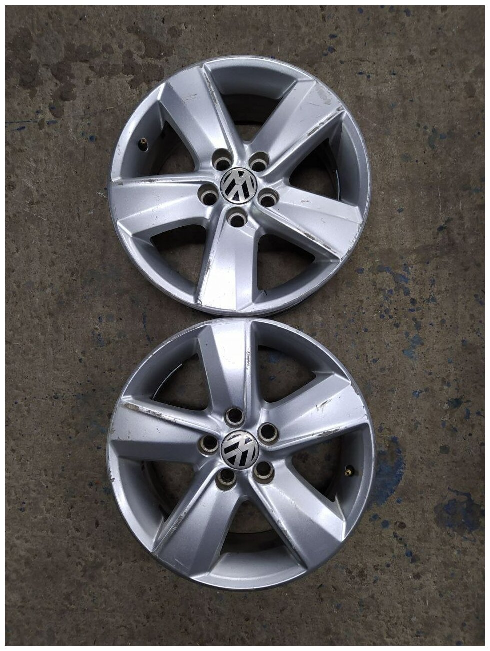 Колесные диски Volkswagen 6xR15/5x100 57.1 (оригинал)