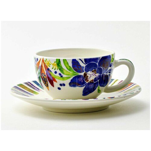 Чашка с блюдцем чайная EDEN GIEN Шампань