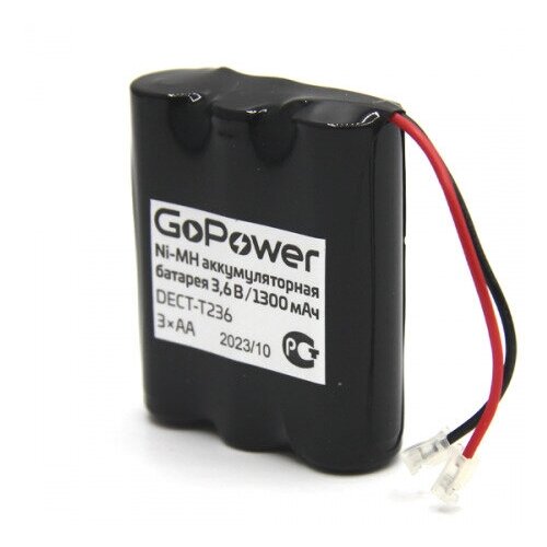Аккумулятор для радиотелефонов GoPower T236 PC1 NI-MH 1300mAh