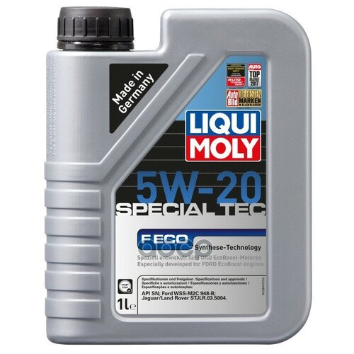 Масло моторное 5W20 LIQUI MOLY 1л НС-синтетика Special Tес F ECO SN