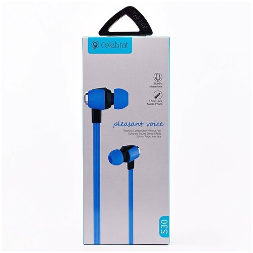 Наушники Celebrat S30 Blue 35000₽