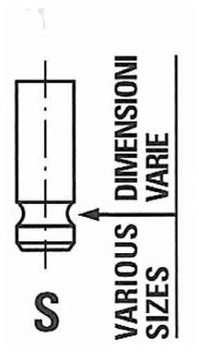 Клапан Грм Freccia арт. R6184RNT