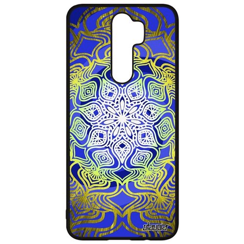 фото Противоударный чехол для мобильного // xiaomi redmi note 8 pro // "мандала" мегалит радуга, utaupia, цветной