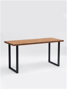 Большой авторский кухонный стол . Фигуры Лихтенберга . Массив дерева . Смола.150 см. Salomon table.