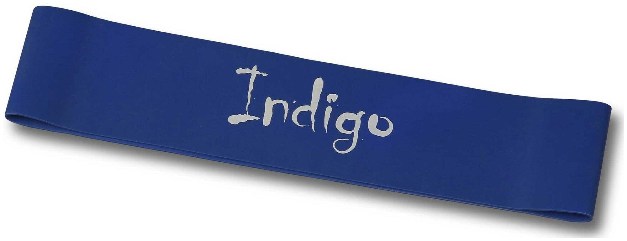 Лента для растяжки стопы Indigo Heavy, In224, 46*5*0.09см, темно-синий