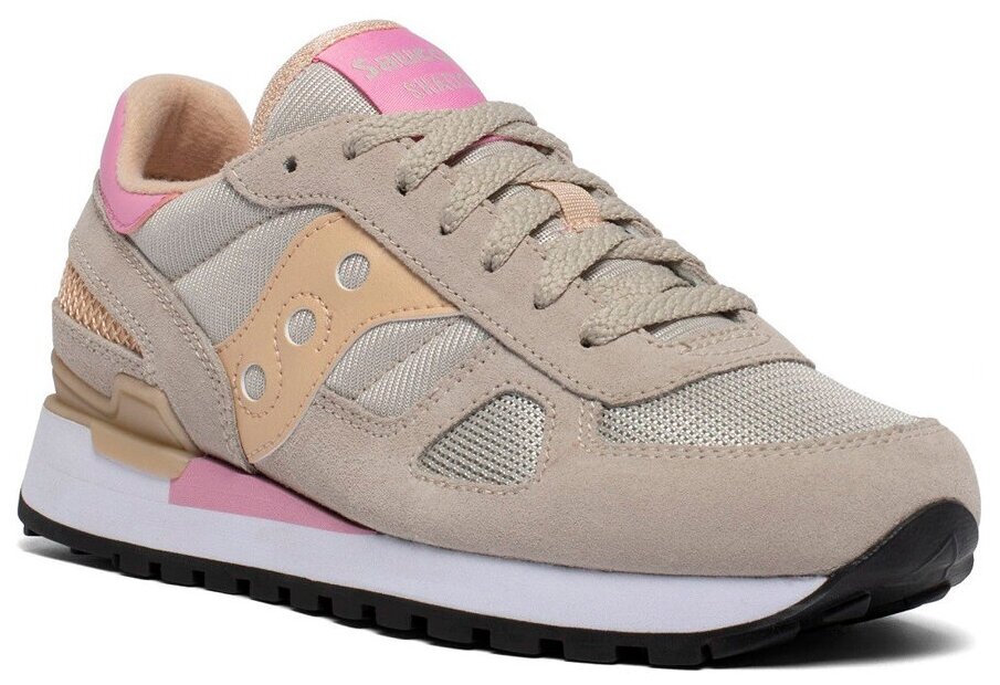 saucony tan pink