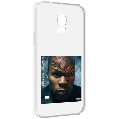 Чехол MyPads 50 Cent - Before I Self Destruct мужской для Samsung Galaxy S5 mini задняя-панель-накладка-бампер