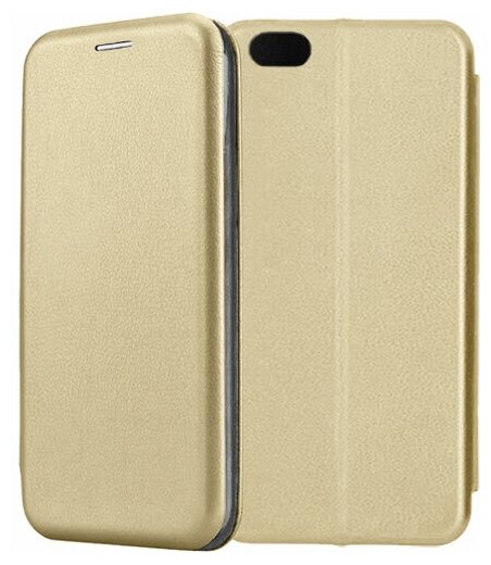 Чехол-книжка Fashion Case для Apple iPhone 6 / 6S золотой