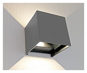 Настенное бра KINK Light Куб 08585,16(3000K), LED, 6Вт, кол-во ламп:2шт, Серый