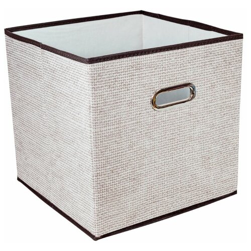 Короб для хранения коричневый, 31*31*31 см