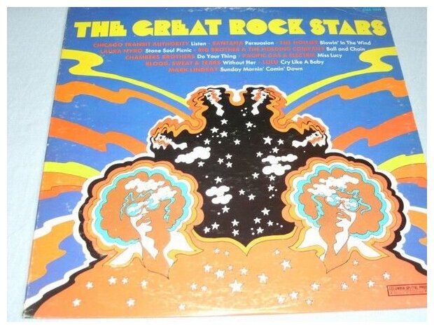 Виниловая пластинка Various - The Great Rock Stars (США) LP