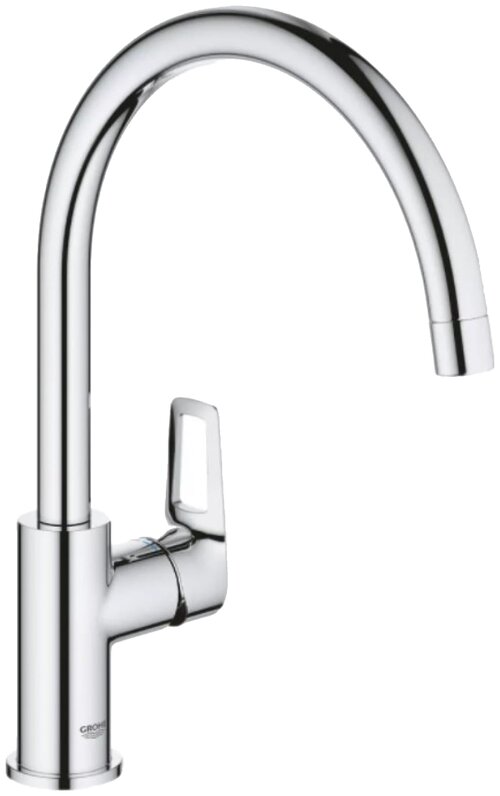 Смеситель для кухни (мойки) Grohe BauLoop 31368001 серебристый