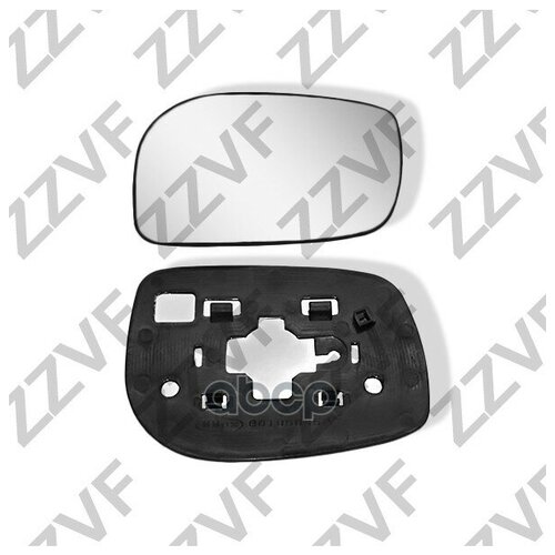 Зеркальный Элемент Сферический Без Обогрева Левый L Toyota Camry 2006- ZZVF арт ZVTO1116L 2888₽