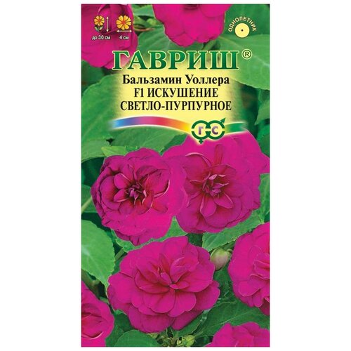 Семена Гавриш Бальзамин Уоллера Искушение светло-пурпурное F1 5 шт.