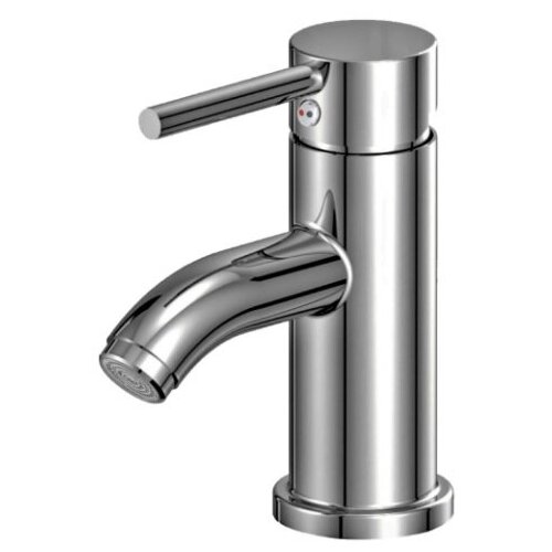 Смеситель для раковины Sensea Mia однорычажный цвет никель/Кран/Лейка/Смеситель/Сантехника