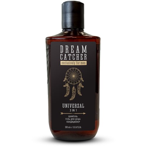 Шампунь гель для душа кондиционер 3в1 Dream Catcher UNIVERSAL 3 in 1 300мл 1592₽