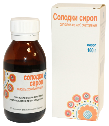 Солодки сироп 100г