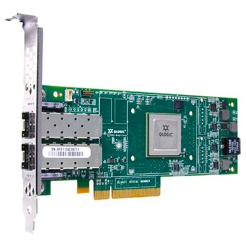 Модули HPE Адаптер HPE SN1000Q 16Gb 2P FC HBA (QW972A) mellanox mhrh2a xsr infiniband dual port pcie server host channel adapter 10g lp