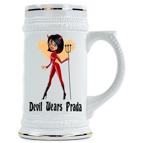 фото Пивная кружка devil wears prada drabs