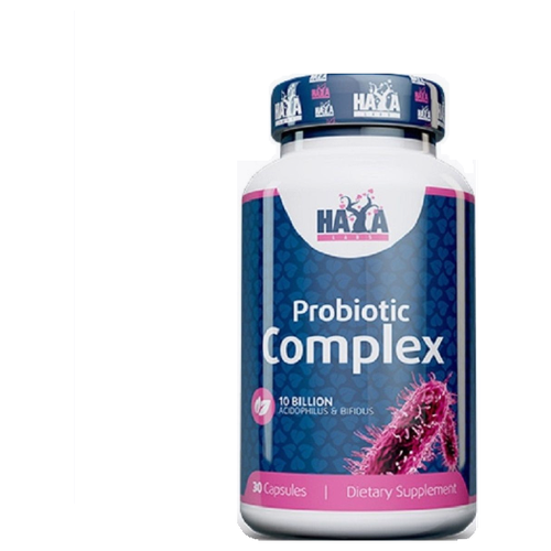 Haya Labs Probiotic Complex 10 Billion Acidophilus & Bifidus 30 капс (Haya Labs)