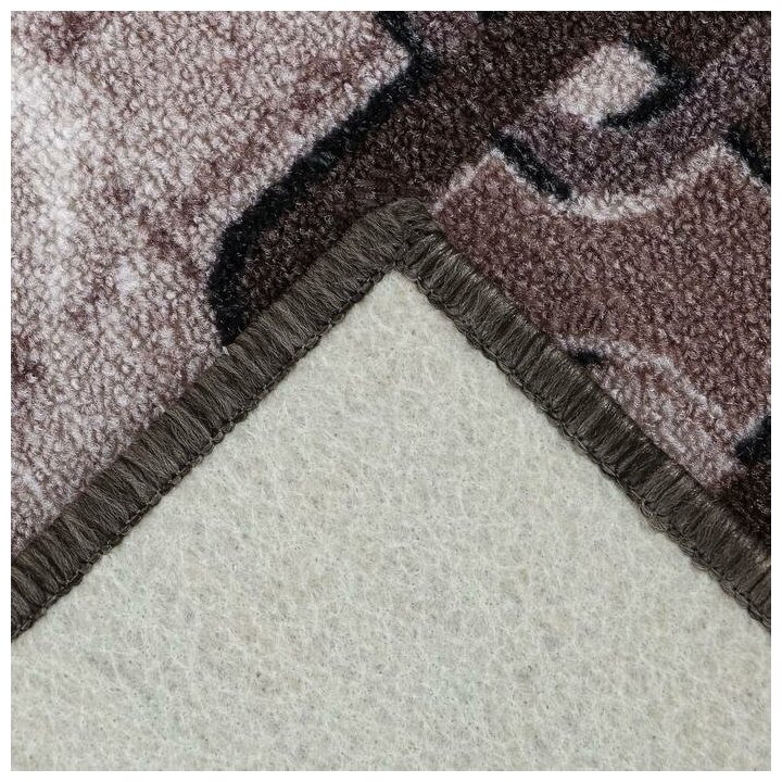 Ковер Витебские ковры p1594/a2r, коричневый, 2.5 х 1.5 м - фотография № 7
