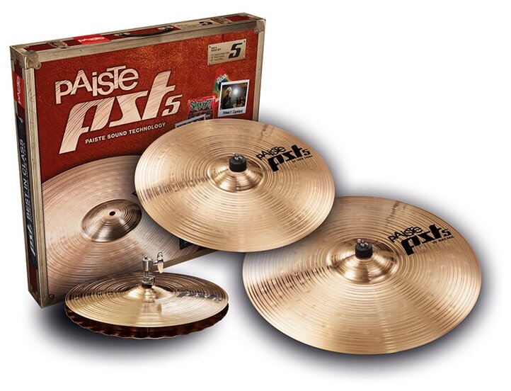 000068RSET New PST 5 Rock Set Комплект тарелок 14"/16"/20", Paiste